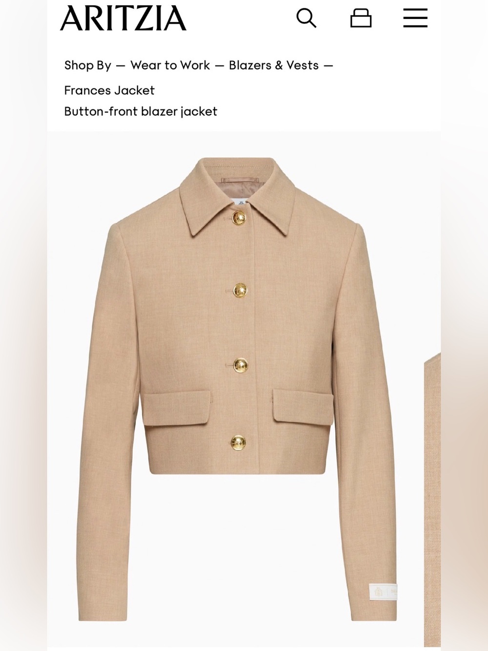 Aritzia Frances jacket 😍😍😍